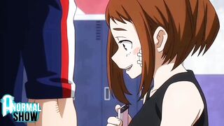 MY HERO ACADEMIA - BAKUGOU X URARAKA HENTAI ESPAÑOL