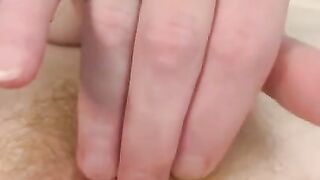 Redhead fingers herself