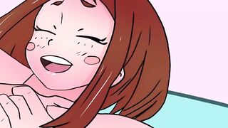 Izuku Midoriya X Ochaco Uraraka - Boku no hero hentai