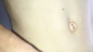 sweet blonde loves to be fucked and swallows cum