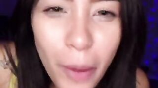 Tiktok live sexy girl Dow blouse and nipslip 6