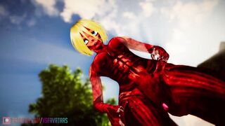 Attack on Titan VRChat AVATAR - MADE FOR ERP (patreon: VSFAVATARS)