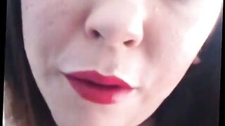 He's Lips Mad! - JOI Kissing Lipstick Dirty Talk - Tina Snua