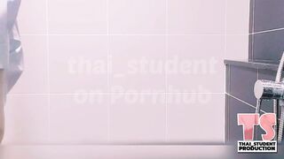 Fucked Thai Student hot Asian schoolgirl in shower room