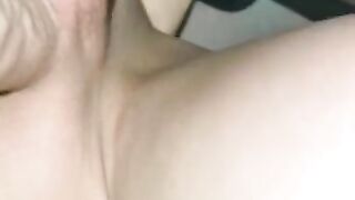 This chick is fucking my ass anal