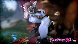 Sylvanas with Huge Perfect Ass Collection Best of Fucks Scenes