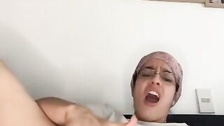 Arab giving female anatomy lessons using her vagina as a sample if you want to see the full video su