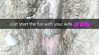 Just start the fun with that fertile cheating MILF pussy!