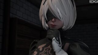 Animation - 2B Small Penis 1