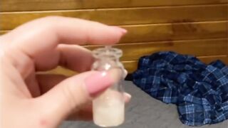 Wet panties and Grool Vial