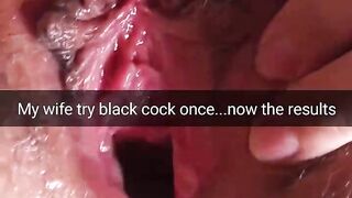 My wife try first time BBC cock and this happen.-Milky Mari