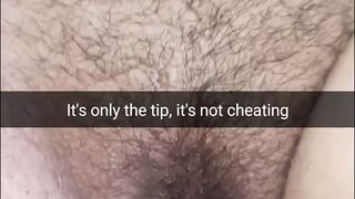 Its not cheating, he just rub my clit with a tip -Milky Mari