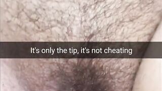 Its not cheating, he just rub my clit with a tip -Milky Mari