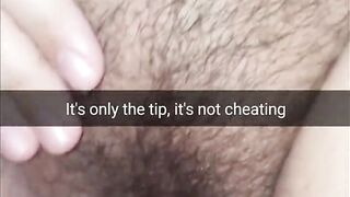 Its not cheating, he just rub my clit with a tip -Milky Mari