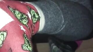 Christmas load grinch socks