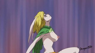 ONE PIECE edited ecchi moment from anime nude Carrot jumping