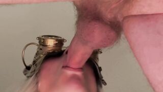 COCK SUCKING and FUCKING turns into CUM in my PUSSY!  - steampunk style