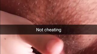 Not inside- not cheating!  -cuckold captions- Milky Mari