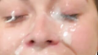 Deep throating leads to warm nut shooting all over my face - Full Vid on OnlyFans, Sugarrspiceee