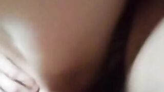 Using my husband's cock to make me cum