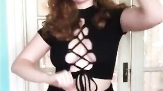 Littlepoundcake00 Petite Redhead Tiktok Compilation