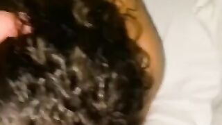 Amateur PAWG Throat Fucked POV