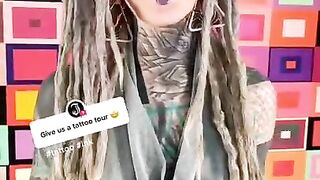 Anuskatzz little TATTOO TOUR - More on my TIKTOK = Same name - Model ink inked tattoos piercings