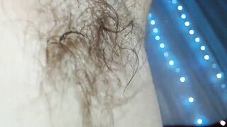 Extreme Hairy Armpit Closeup on Cam