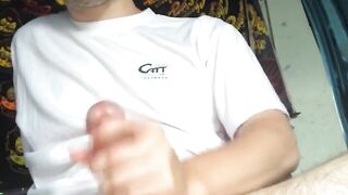 Jerking Off and Shooting a Hot Cumshot in the Back of my Work Van - Anguish Gush