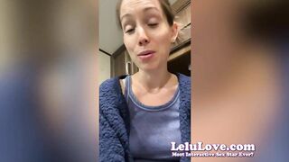 Interrupted right before sex, freshly fucked pussy, catfish scams frustration & more - Lelu Love