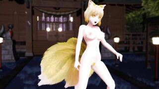 【MMD】Ran Yakumo BURNING【1080p 60fps】【R-18】