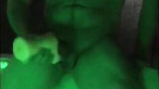 Outdoor Quickie - Watch Me Masturbate In My Backyard Hot Tub At Night