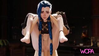 Jinx in Hard Ass Fuck (LOL) - WOPA , 3D HD