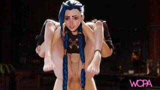 Jinx in Hard Ass Fuck (LOL) - WOPA , 3D HD