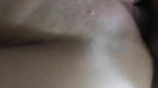 rough fucked and creampied by bbc bull and he taste his own cum