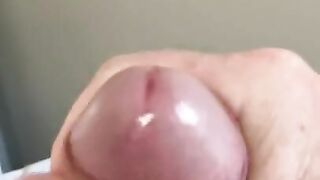 Morning Masturbation Creamy Cumshot