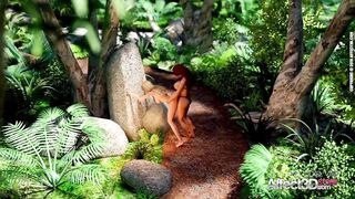 Jungle Fever - 3D Fantasy Futanari Animation