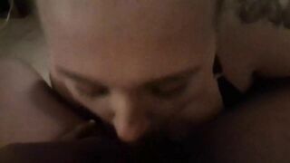 Bbw sucking that cock some more