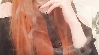 redhead smoker