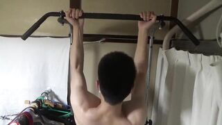 11回目　懸垂9回にチャレンジ　トレーニング　　Challenge 9 pull-ups