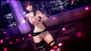 【MMD】Long Yuka - BURNING【R-18】