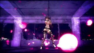 【MMD】Long Yuka - BURNING【R-18】