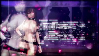 【MMD】Long Yuka - BURNING【R-18】