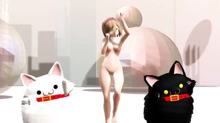 【MMD】Shreding Geigers cat【R-18】