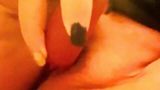 Cum with CurvyWife solo play with clit sucker toy