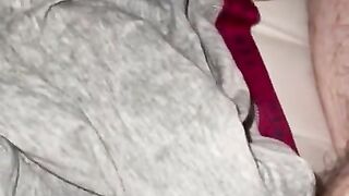 Teen cum in friends underwear