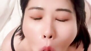 Amatuer Asian deep throat POV (dorany)