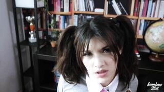 Kawaii School Girl Anal Creampie Cosplay Teaser Rainbowslut