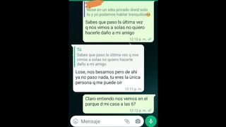 la novia de mi amigo me escribe para contarme sus problemas y le saca la vuelta- sexo discreto