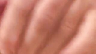 Masturbating While On The Toilet With Up Close Cumshot